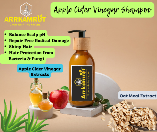 Picture of Arrkamrut Herbal Apple Cider Vinegar Shampoo